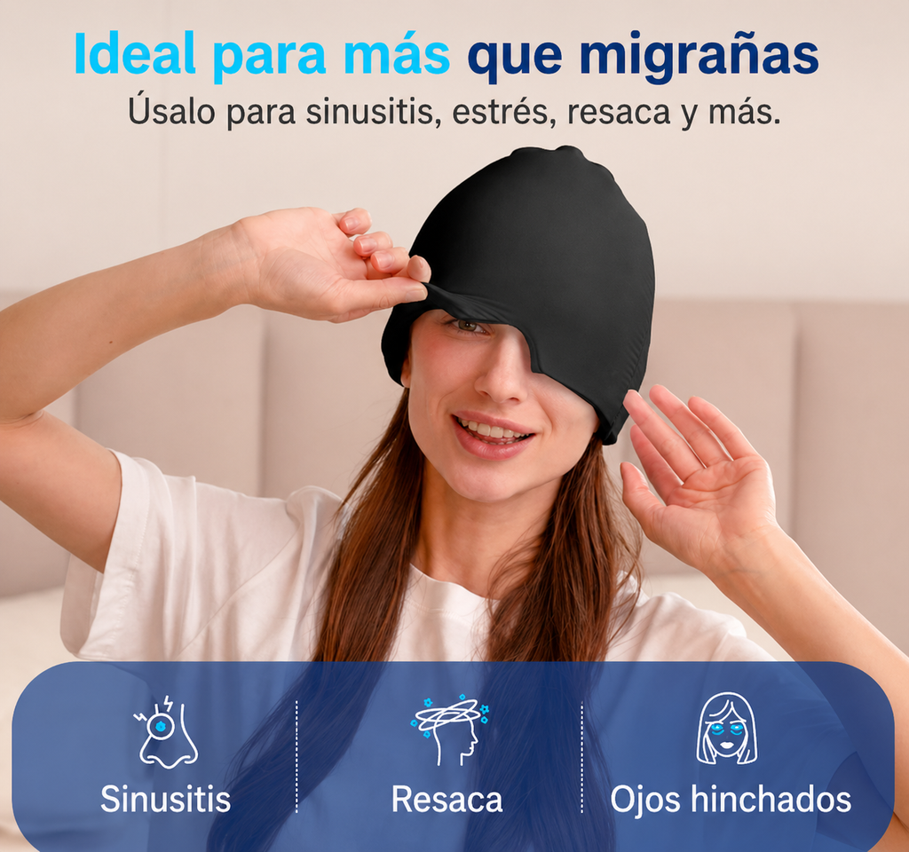 Gorro para Migraña y  Dolores de Cabeza  NeuroZen Elite